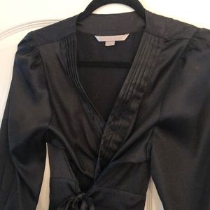 Victoria’s Secret robe size medium black satin